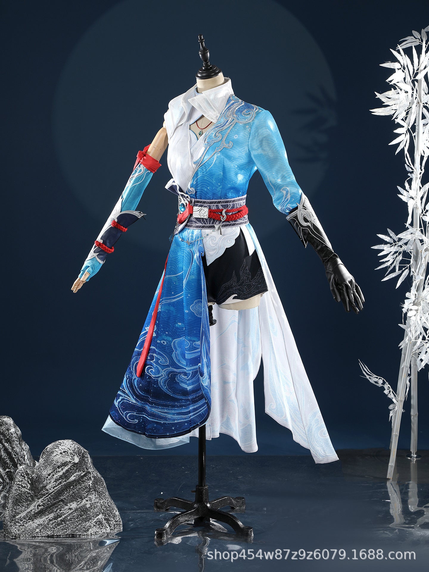 Ji Ruxue Naraka Bladepoint Hanfu Cosplay Kostuem Damen