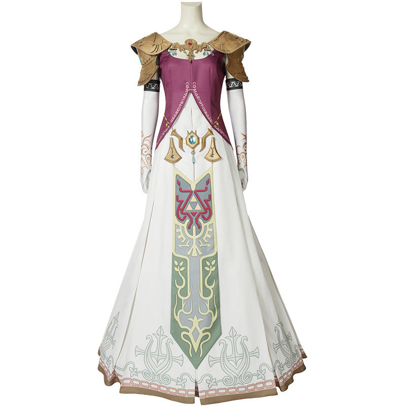 Zelda Twilight Princess Kleid Cosplay Kostuem Damen