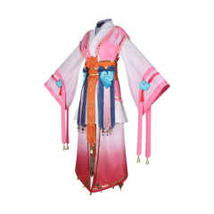 Tushan Honghong Honor of Kings Rote Fox-Robe Cosplay Kostuem Damen