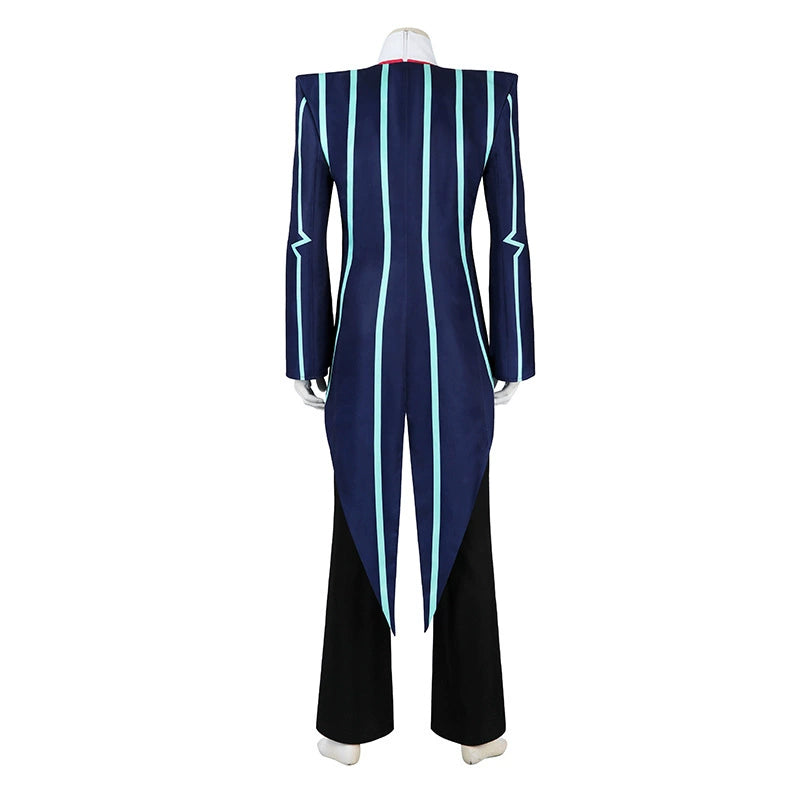 Vox Hazbin Hotel Anzug-Set Cosplay Kostuem Damen Dunkelblau