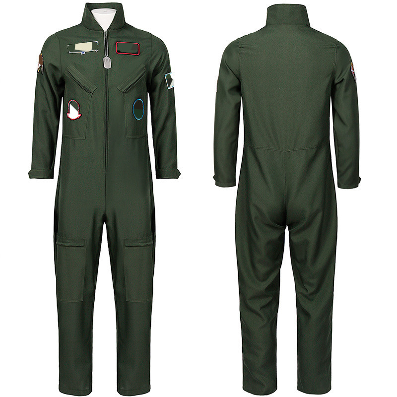 Piloten-Overall – Flieger-Kostüm für Fasching & Mottoparty, HERREN