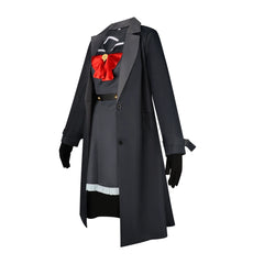 Professor Blue Archive Uniform-Outfit Cosplay Kostuem Damen Braun