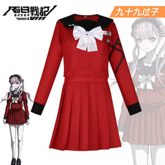 Tsukumo Centuria Rote JK-Uniform Cosplay Kostuem Damen
