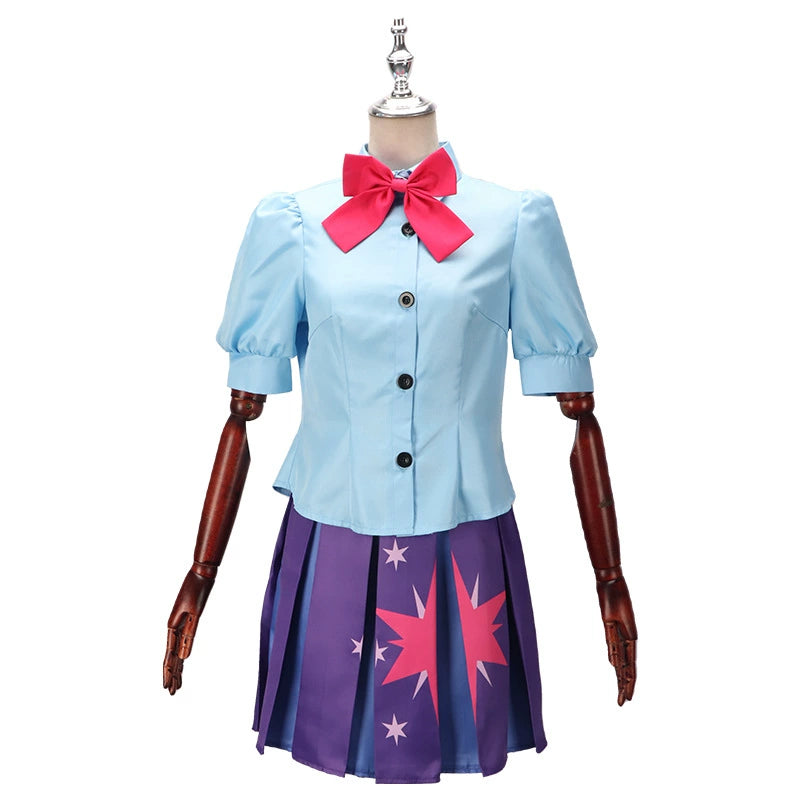 Twilight Sparkle My Little Pony Prinzessin Kleid Cosplay Kostuem Damen