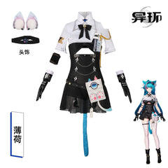 Bohe Anthem Anzug Set Cosplay Kostuem Damen