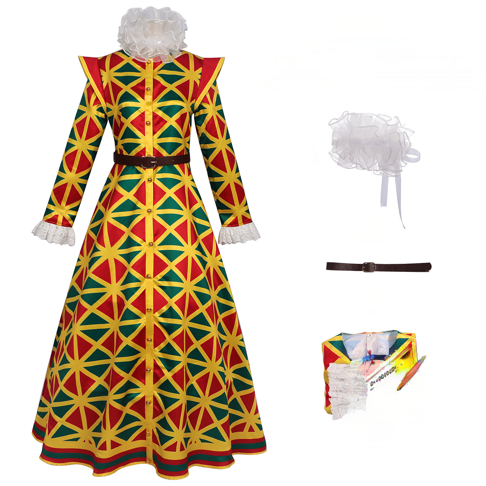 Zirkus-Paar-Kostüm – Clown-Duo für Halloween, UNISEX
