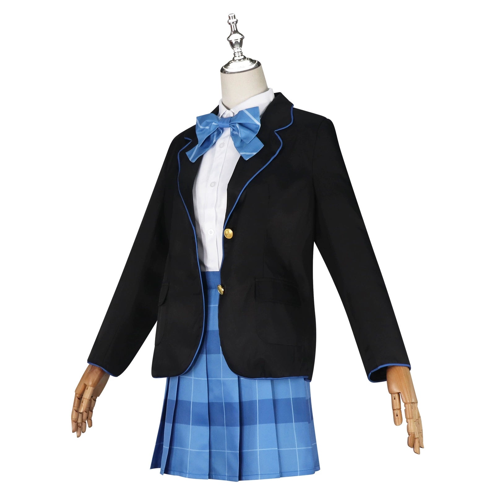 Yuko Hiiragi Ramune JK Uniform Cosplay Kostuem Damen