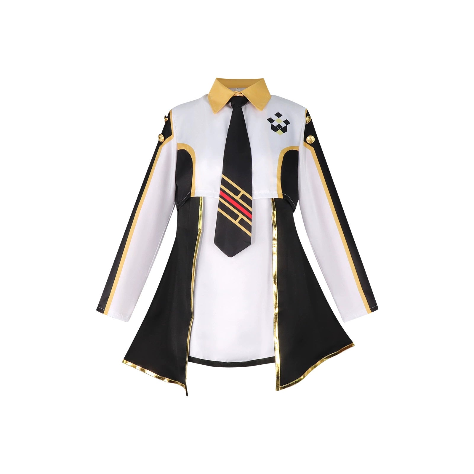 Sky Striker Roze Yu-Gi-Oh! Weisser Anzug Set Cosplay Kostuem Damen