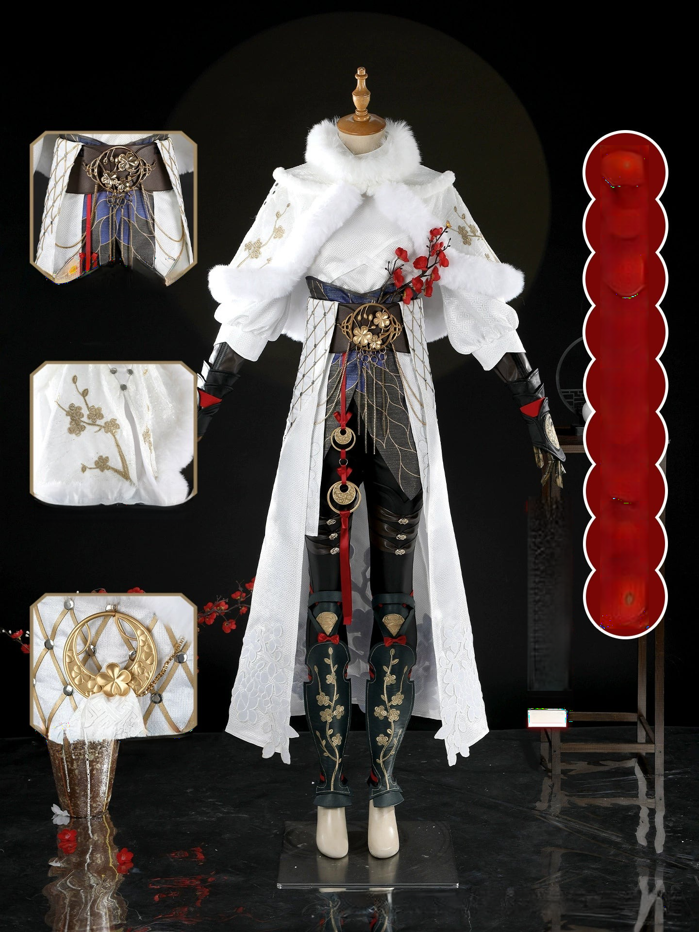 Justina Gu Naraka Bladepoint Hanfu Cosplay Kostuem Damen