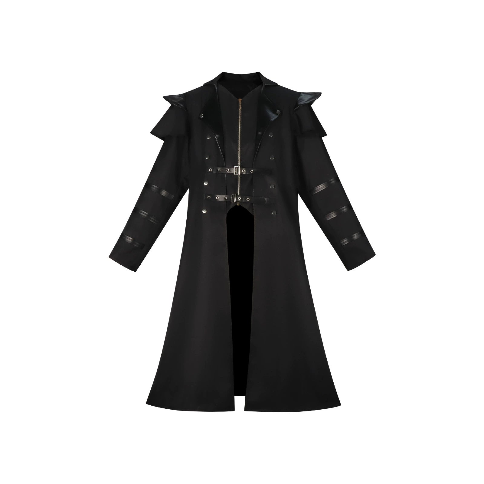 Vampire Coat Delta Force Gothic-Langmantel Cosplay Kostuem Damen