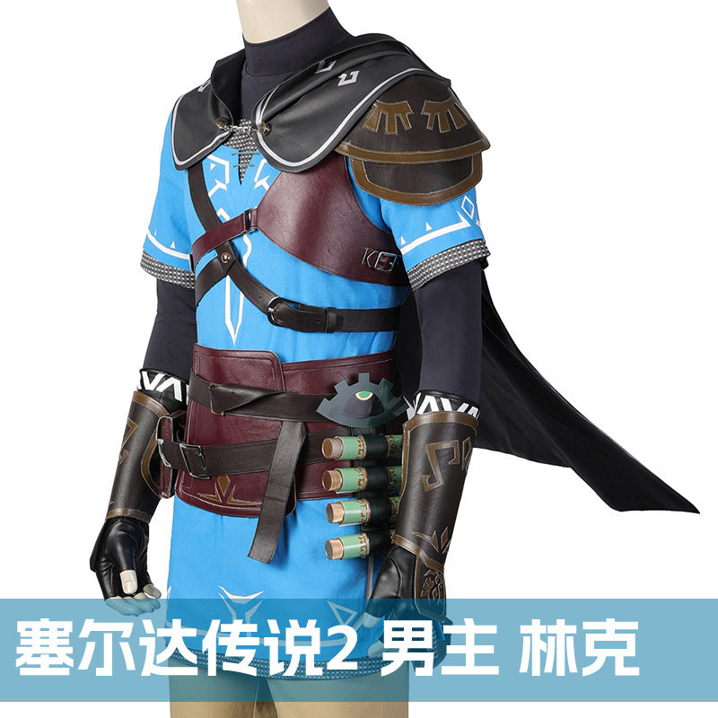 Link The Legend of Zelda Outfit Cosplay Kostuem Damen