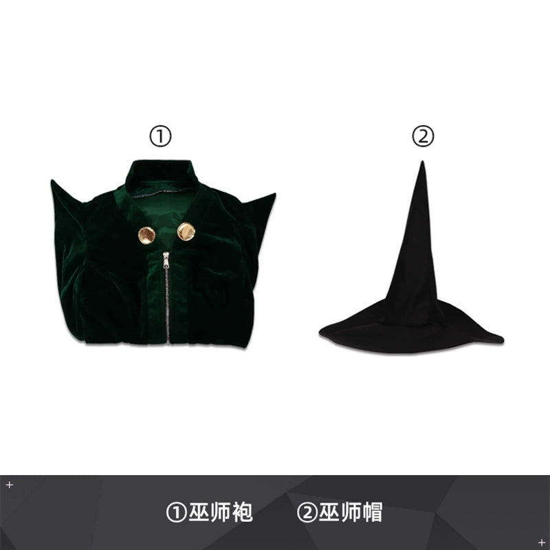 Minerva McGonagall Harry Potter Professorin Robe Set Cosplay Kostuem Damen