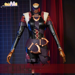 Briar League of Legends Kampfkleid Cosplay Kostuem Damen Schwarz