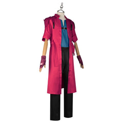 Dante Sparda Devil May Cry Roter Mantel Anzug Cosplay Kostuem Damen
