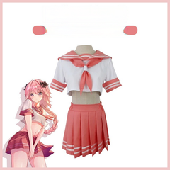Astolfo Wig Fate Grand Order Seefahrer Uniform Cosplay Kostuem Damen