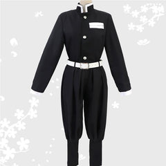 Neun Säulen Demon Slayer Jäger-Uniform Cosplay Kostuem Damen Mehrfarbig