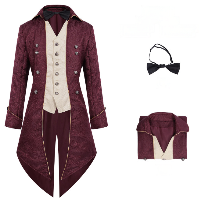 Fliegen-Frack Set – Weihnachtskursid mit Smoking-Jacke oder Hose einzeln, HERREN
