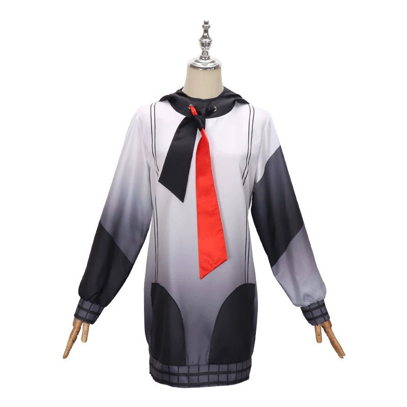 Yoisaki Kanade Project Sekai Bühnen-Outfit Cosplay Kostuem Damen Weiß Blau