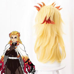 Rengoku Cosplay Peruecke Damen