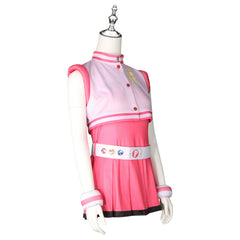 Blossom Bubbles Buttercup Powerpuff Girls Drei-Farben Kleid Set Cosplay Kostuem Damen