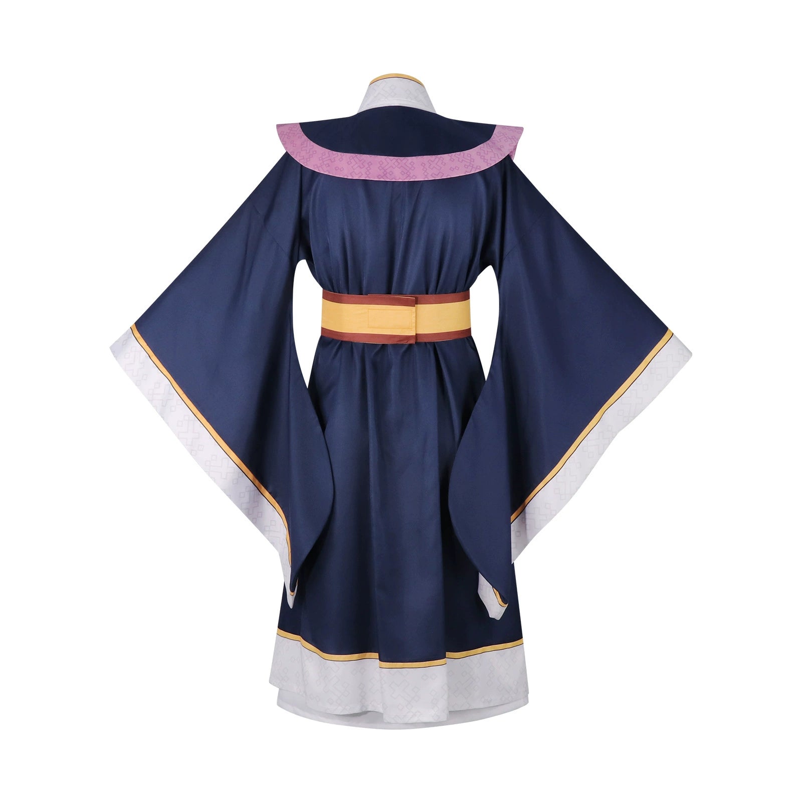Jinshi The Apothecary Diaries Kino-Hanfu Cosplay Kostuem Damen Dunkelblau Weiß