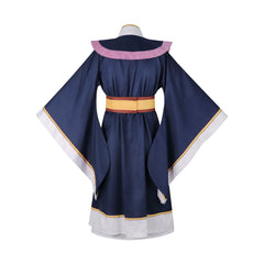 Jinshi The Apothecary Diaries Kino-Hanfu Cosplay Kostuem Damen Dunkelblau Weiß