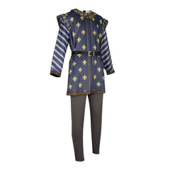 Prince Charming Shrek Prinzen Anzug Set Cosplay Kostuem Damen