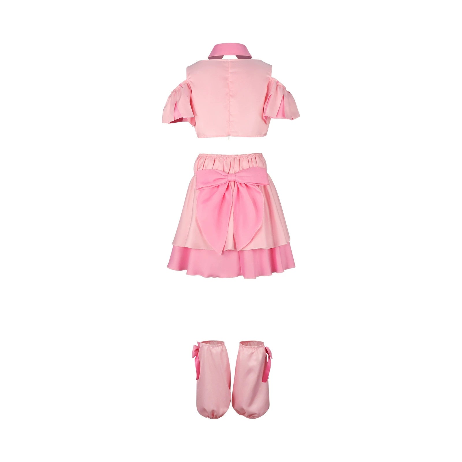 Anniversary Outfit Umamusume Pinkes Buehnenkleid Cosplay Kostuem Damen