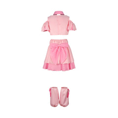 Anniversary Outfit Umamusume Pinkes Buehnenkleid Cosplay Kostuem Damen