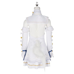 Seia Blue Archive Jubiläums-Kleid Cosplay Kostuem Damen Weiß Gold