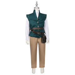 Flynn Rider Tangled Abenteurer Hemd Set Cosplay Kostuem Damen