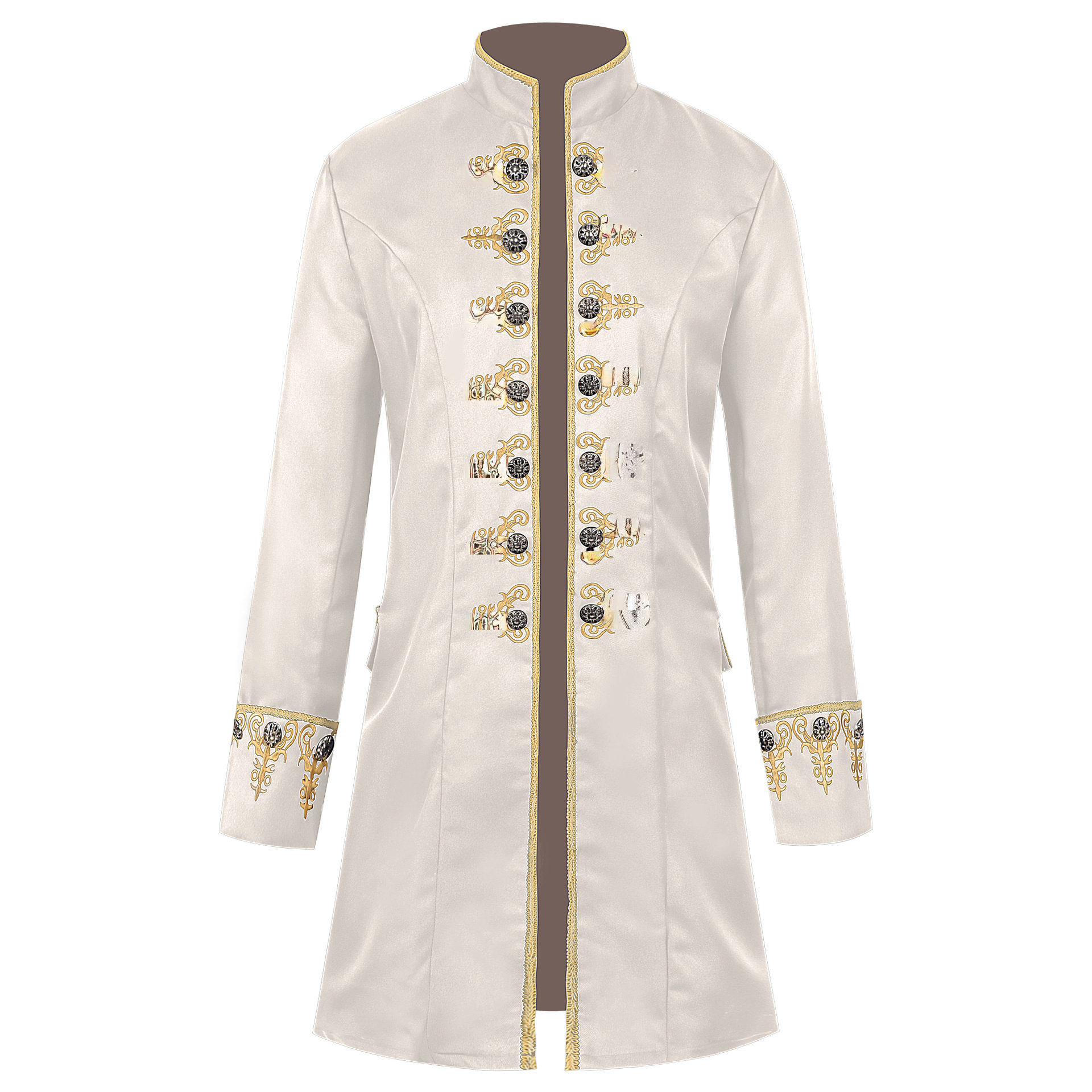 Stickerei-Mantel – Prinz-Blazer mit Ornamentsstick, HERREN
