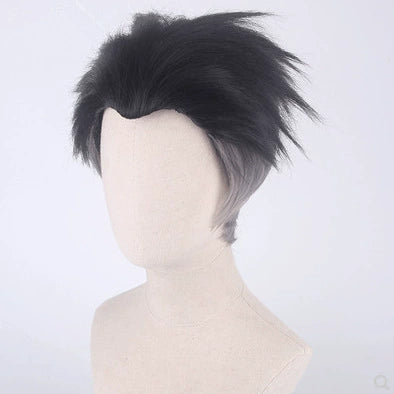 Gyomei Himejima Demon Slayer Jäger-Uniform Cosplay Kostuem Damen Grau