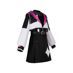 Otori Emu Project Sekai Bühnen-Outfit Cosplay Kostuem Damen Rosa Gelb