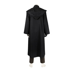 Anakin Skywalker Star Wars Jedi-Robe Cosplay Kostuem Damen Schwarz