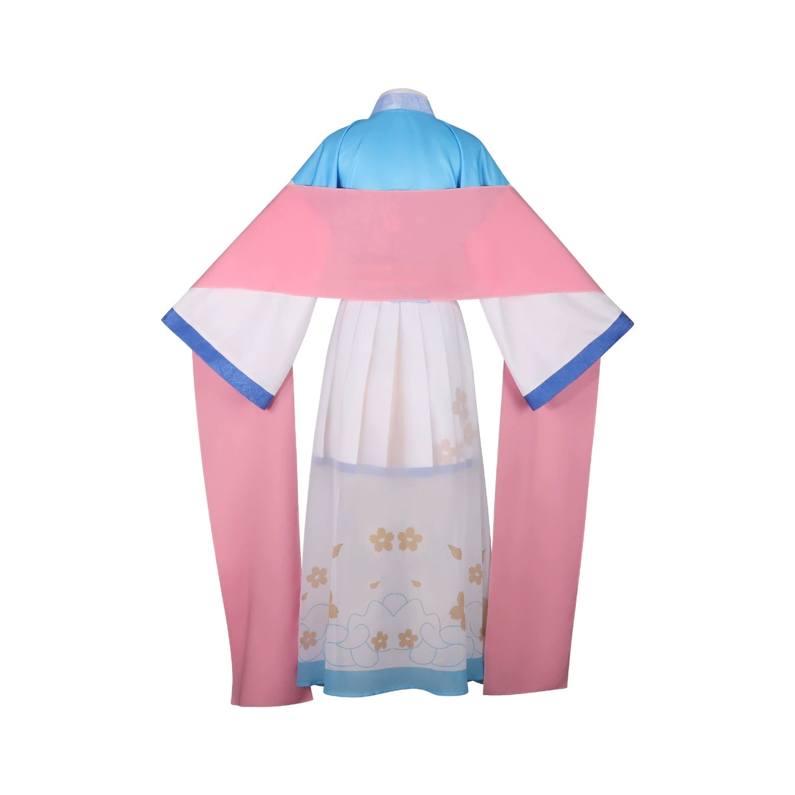 Takanashi Hoshino Blue Archive Hanfu-Kleid Cosplay Kostuem Damen Blau