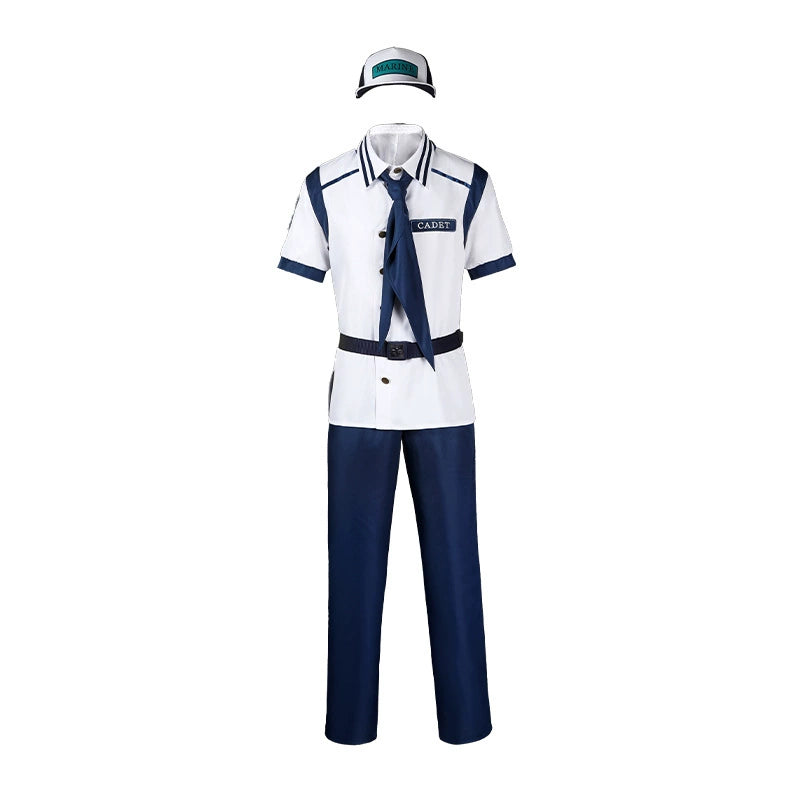 Nami One Piece Outfit-Set Cosplay Kostuem Damen Rot