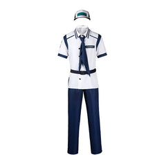 Nami One Piece Outfit-Set Cosplay Kostuem Damen Rot