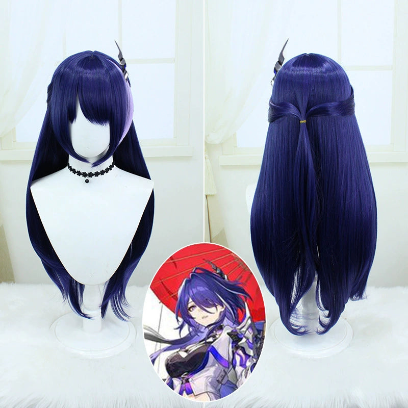 Aki Cosplay Peruecke Damen