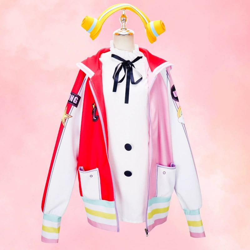 Uta Crown One Piece Bühnenoutfit Cosplay Kostuem Damen