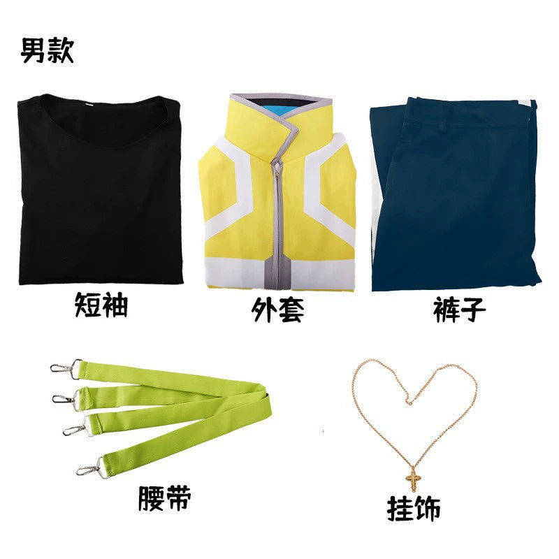 David und Lucy Cyberpunk Edgerunners Streetwear Set Cosplay Kostuem Damen
