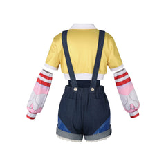 Juno Kitty Overwatch Kitty Latzhose Set Cosplay Kostuem Damen
