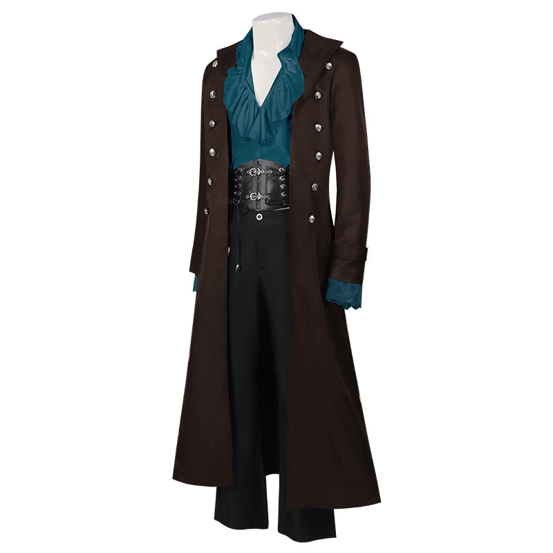 Steampunk-Frack-Set – Mantel mit Hemd kombinierbar, HERREN