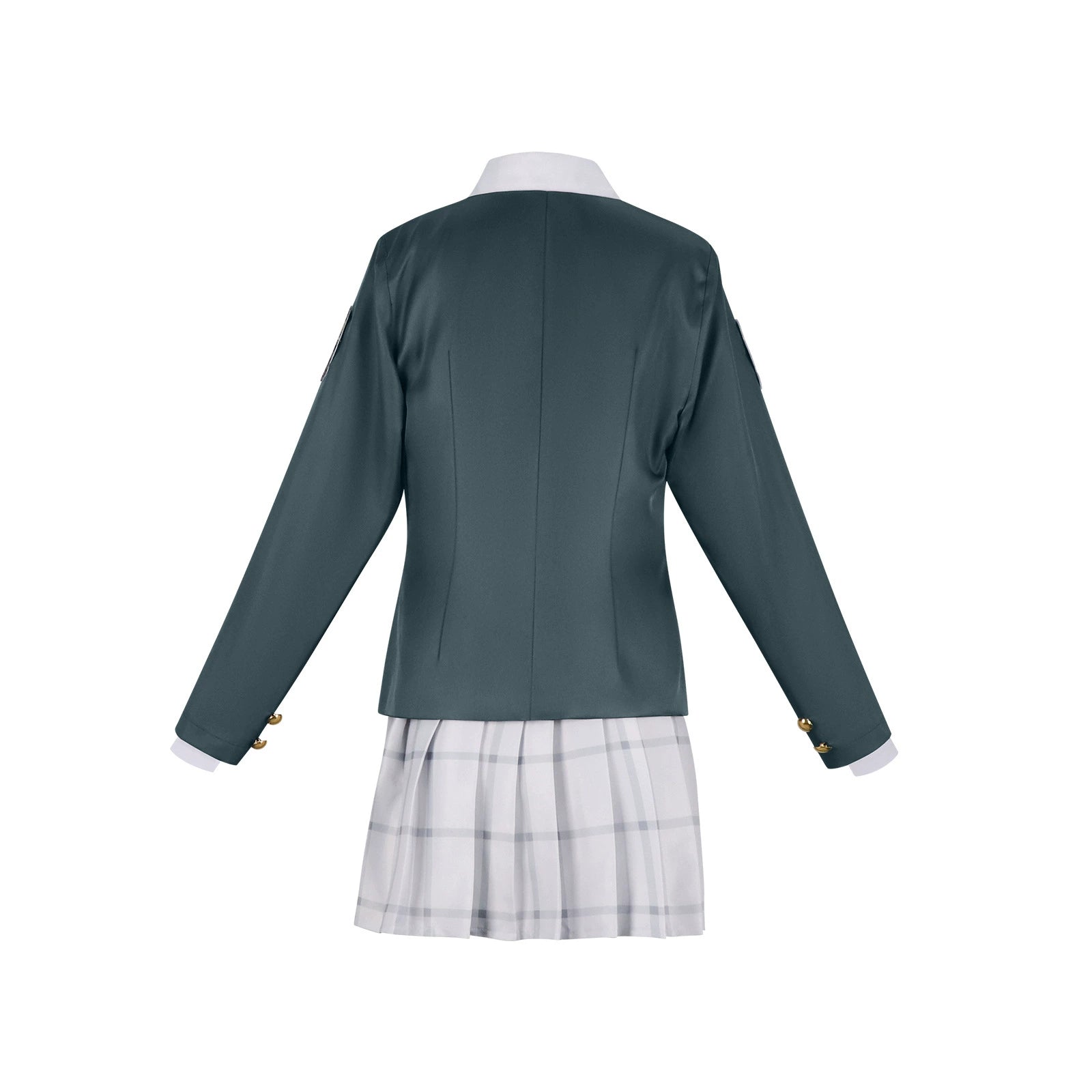 Mio Blue Archive JK-Uniform Cosplay Kostuem Damen Blau