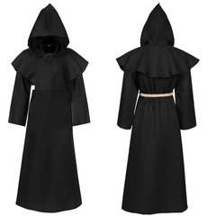 Sensenmann-Umhang BASIC – günstiges Halloween-Cape, Einheitsgröße