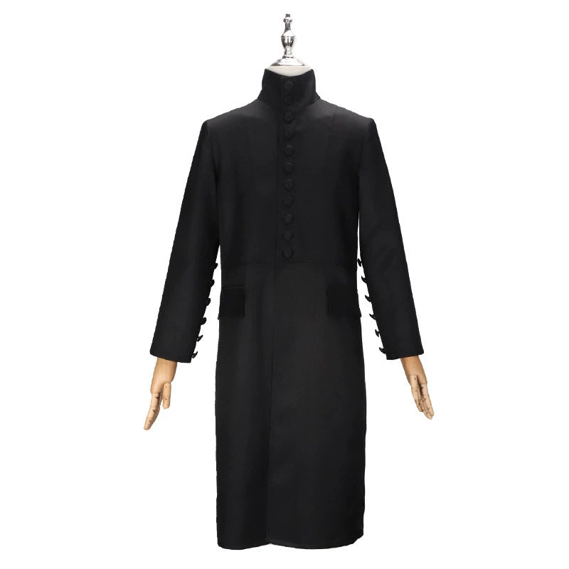 Severus Snape Harry Potter Zaubertrank-Meister Gewand Cosplay Kostuem Damen