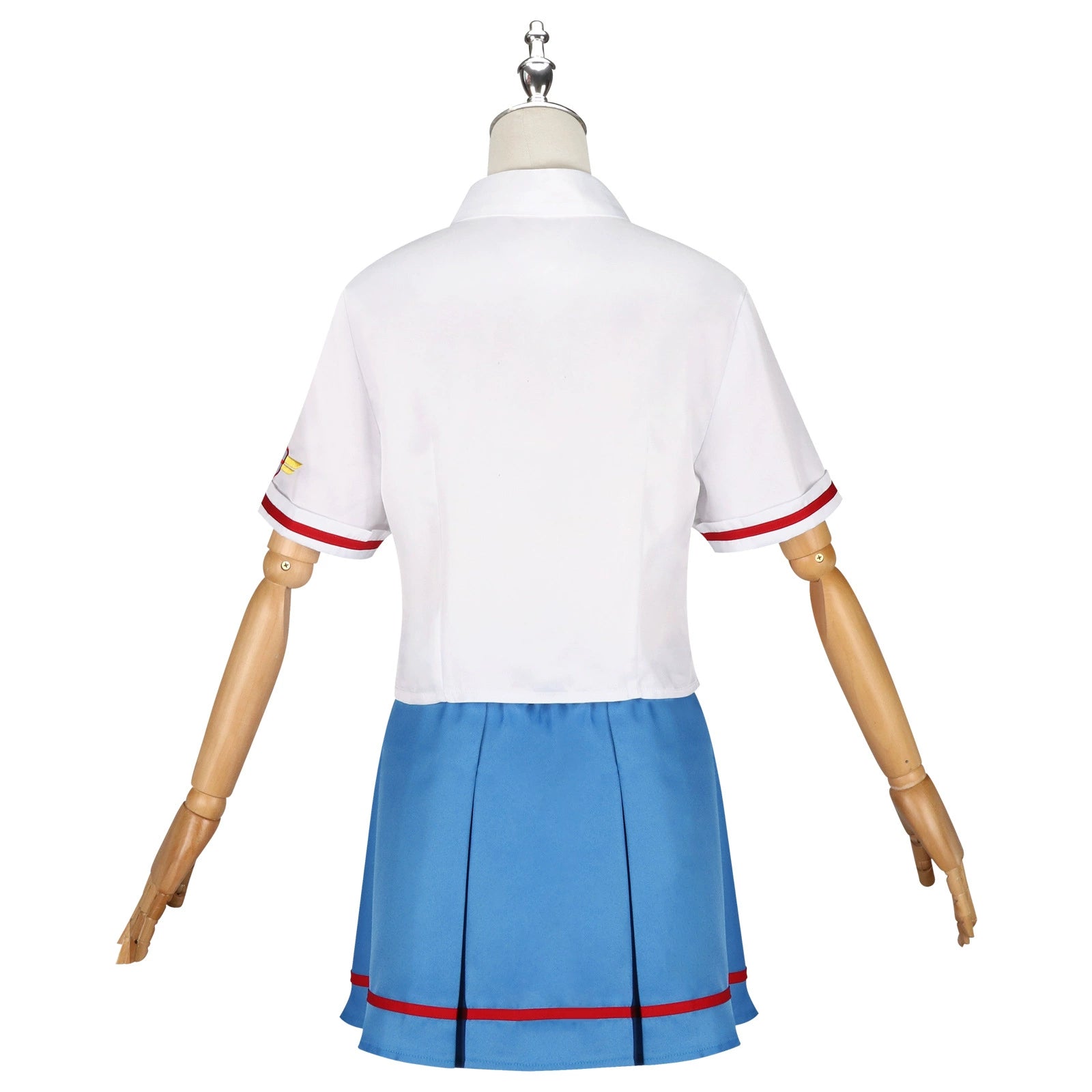 Sakura Clear Card CardCaptor Sakura Sommer-Schuluniform Cosplay Kostuem Damen