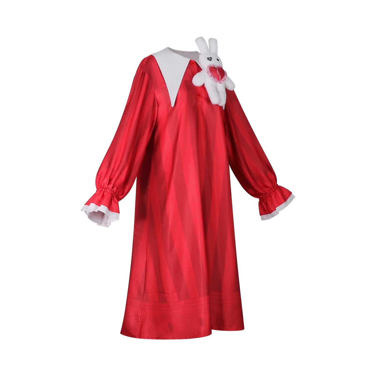 Dorothy Eggy Eggy Party Rotes Kleid Cosplay Kostuem Damen
