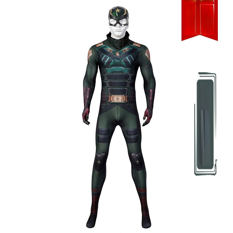 Soldier Boy The Boys Kampfanzug Cosplay Kostuem Damen Gruen
