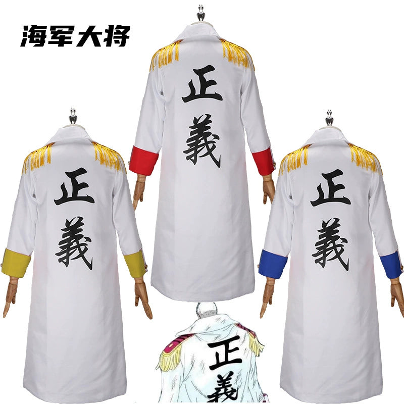 Nami One Piece Komplett-Set Cosplay Kostuem Damen Blau Weiß